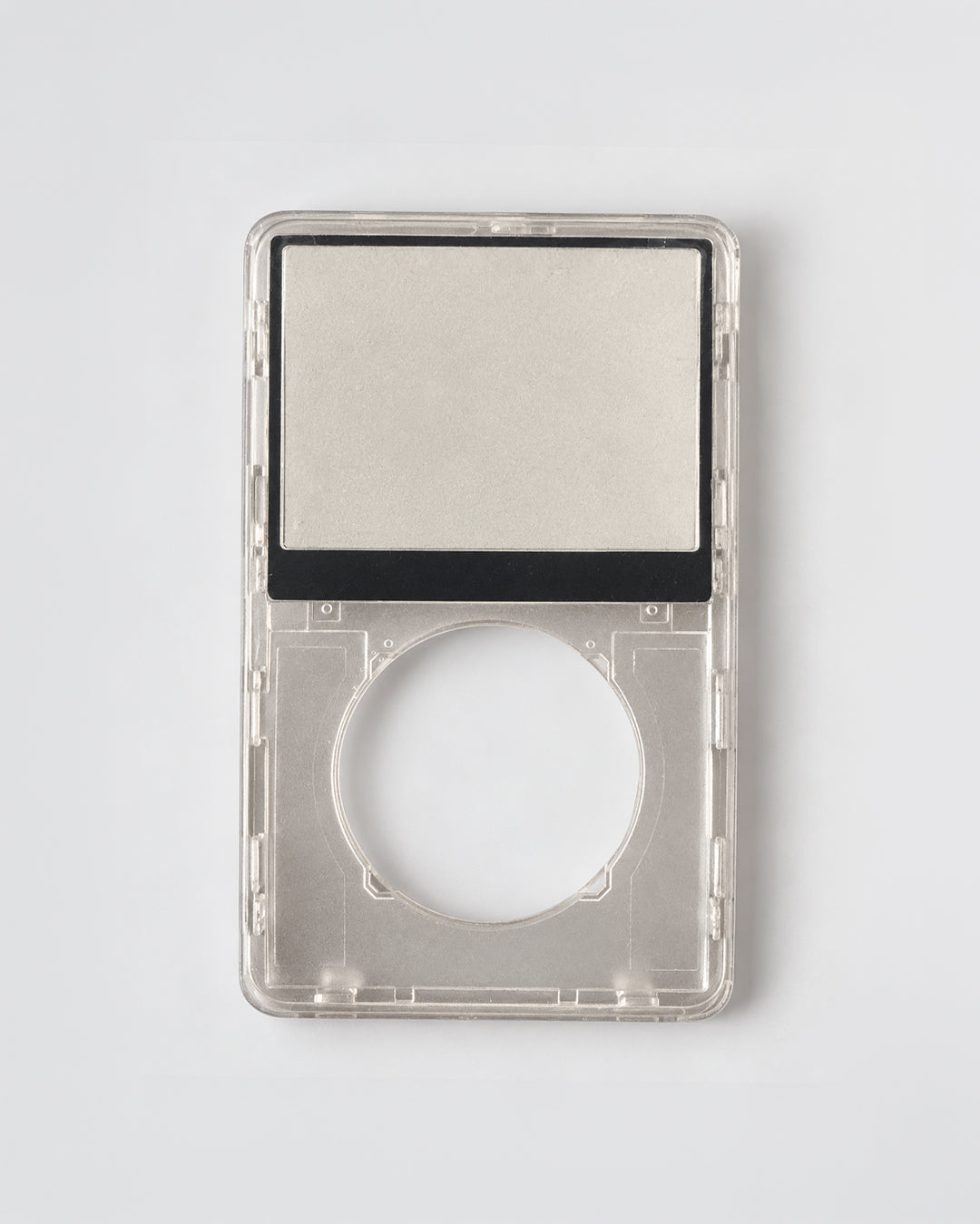 Face avant transparente pour iPod Classic 5G, 6G, 7G, vue de face