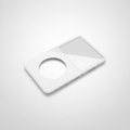 Face avant blanche pour iPod Video 5G