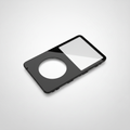 Face avant noire pour iPod Video 5G